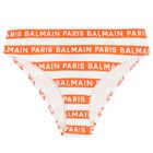 بيكنى بنات مخطط باللون الأبيض والبرتقالى, 1, hi-res