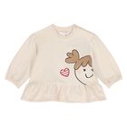 Baby Girls Red & Ivory Leggings Set, 2, hi-res