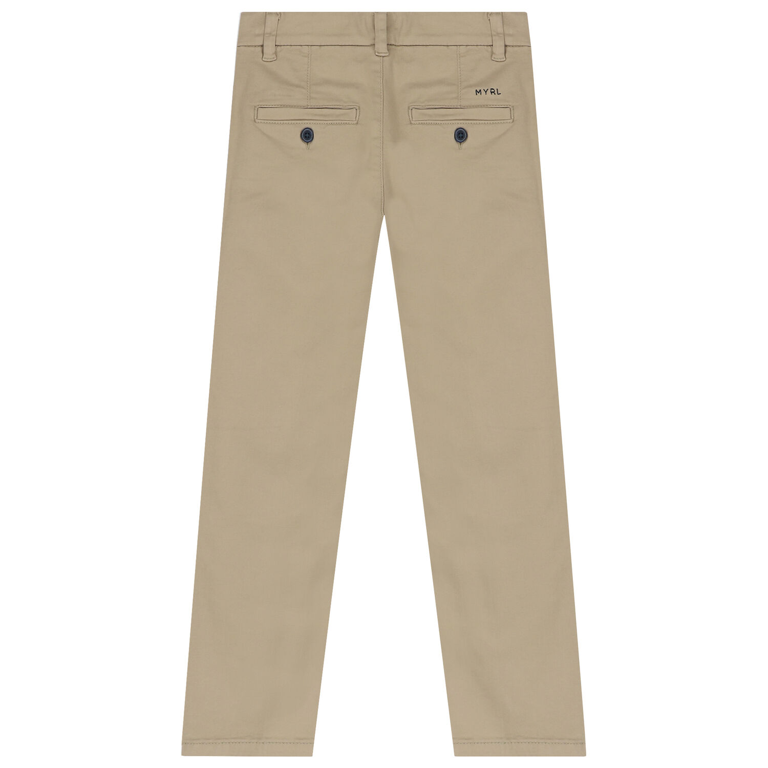 Boys Beige Chino Trousers, 2, hi-res image number null