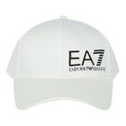 Boys White Logo Cap, 3, hi-res