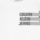 سويت شيرت بالشعار باللون الابيض للاولاد, 1, hi-res