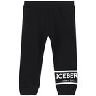 Baby Boys Red & Black Logo Tracksuit, 1, hi-res