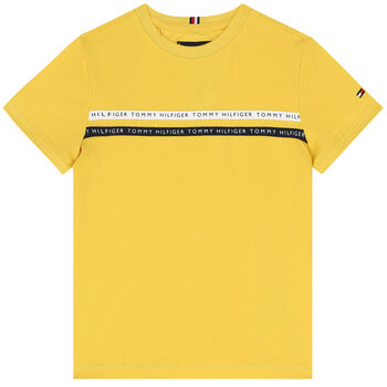 Boys Yellow Logo T-Shirt