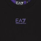 Boys Black & Purple Cotton Logo T-Shirt, 2, hi-res