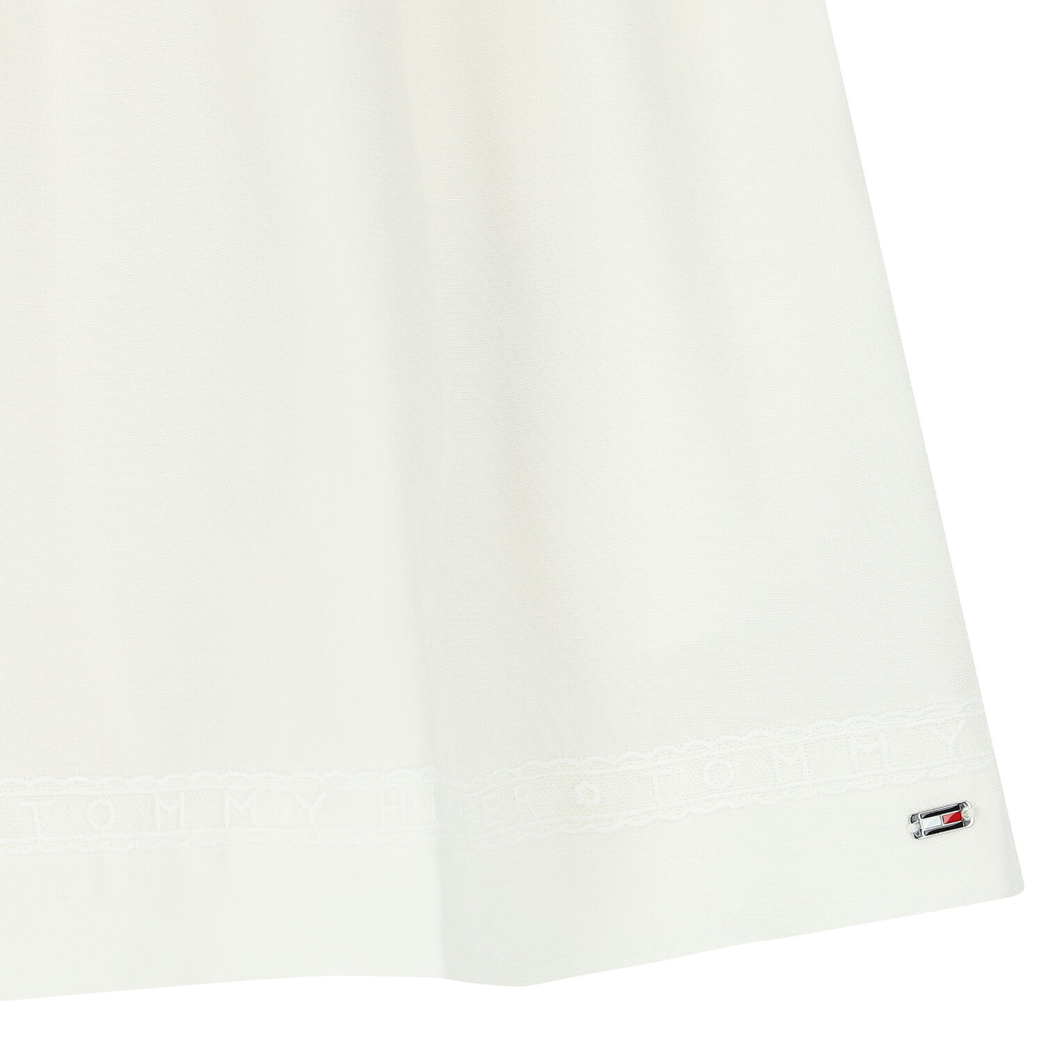 فستان بالشعار باللون العاجى, 1, hi-res