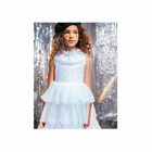 Girls White Party Dress, 1, hi-res