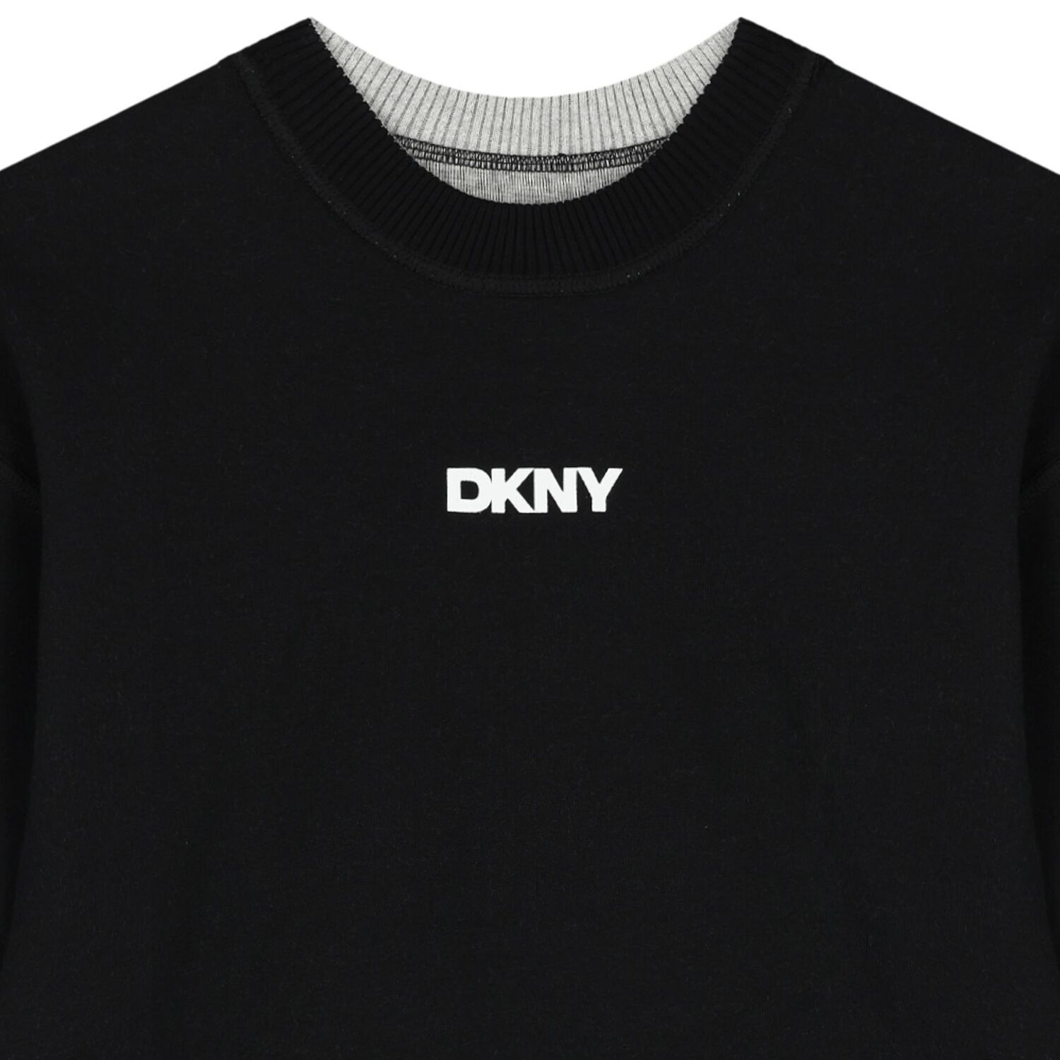 Grey & Black Logo Reversible Sweatshirt, 1, hi-res