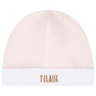 طقم هدية مدس للبنات بطبعة الخريطة باللون الأبيض و الوردى, 1, hi-res