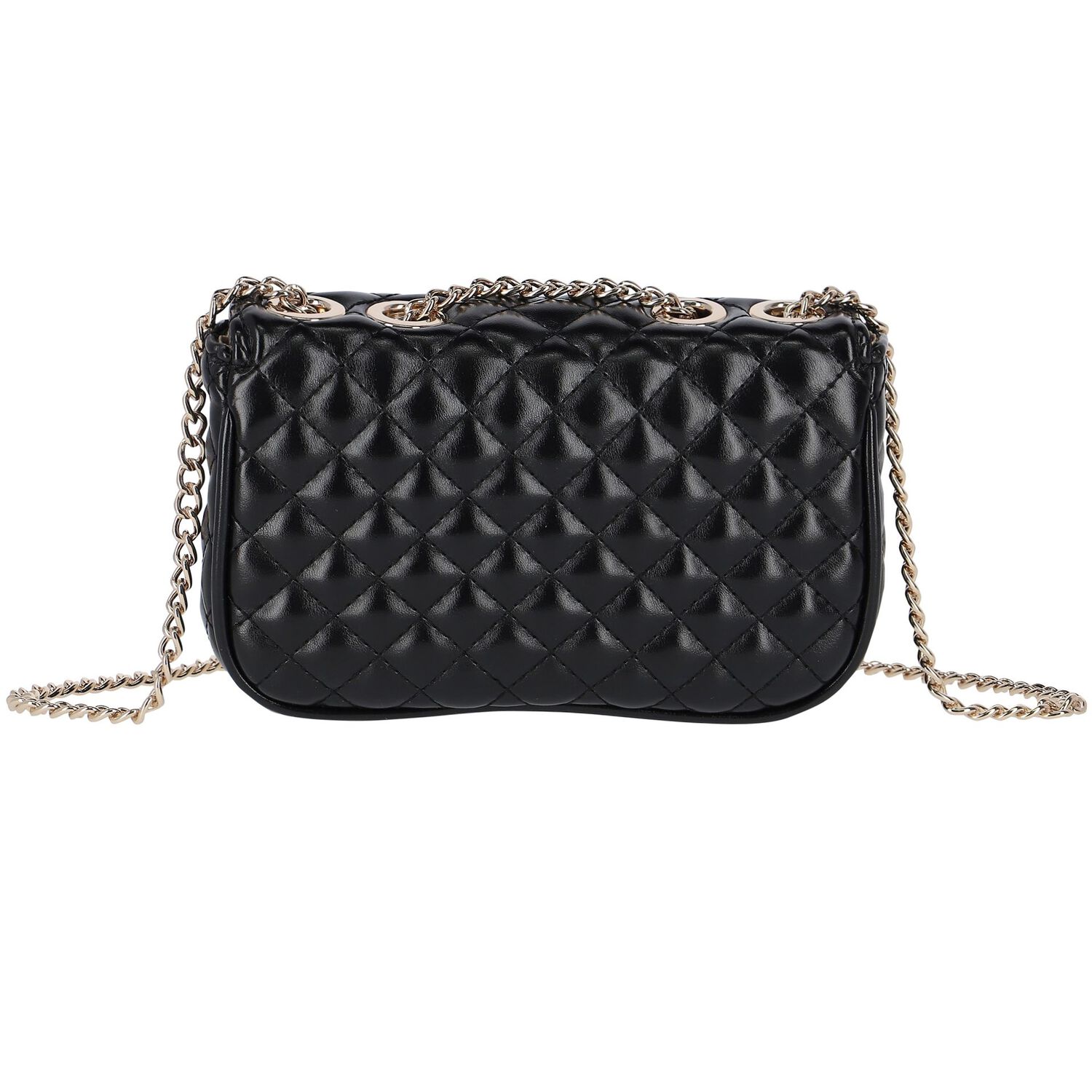 حقيبة بنات باللون الأسود والذهبى, 1, hi-res