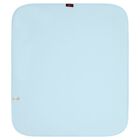 بطانية أطفال باللون الأزرق والأبيض تحمل بشعار, 2, hi-res