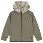 طقم بدله رياضيه للاولاد باللون الاخضر والرمادى ( 3 قطع ) , 2, hi-res