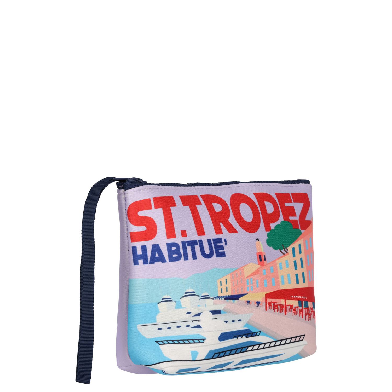 حقيبة للبنات بالشعار باللون البنفسجي, 1, hi-res