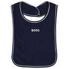 طقم هدية أفرول أولاد مخطط باللون الكحلى والأبيض, 1, hi-res