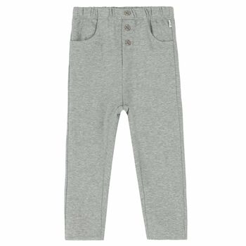 Younger Boys Grey Joggers