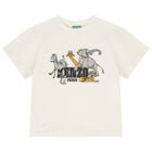 White Safari Logo T-Shirt, 1, hi-res