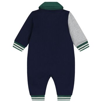 Baby Boys Multi-Coloured Logo Romper