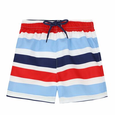 Boys Multi-Colored Swim Shorts