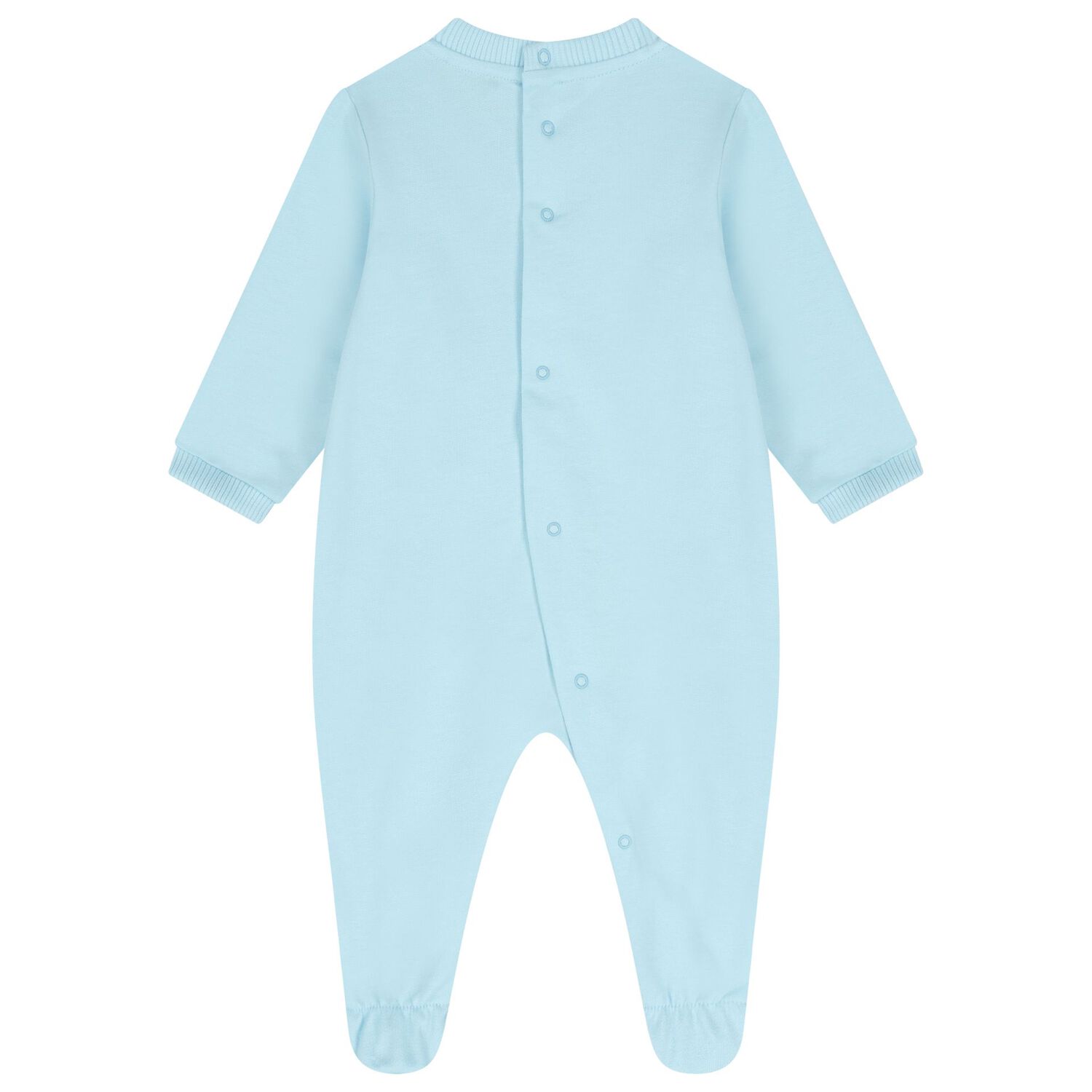 Blue Teddy Bear Logo Babygrow Gift Set, 4, hi-res