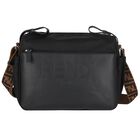 Black Logo Baby Changing Bag, 1, hi-res