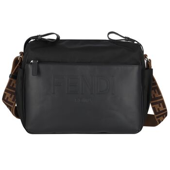 Black Logo Changing Bag