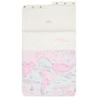 Baby Girls Ivory & Pink Geo Map Baby Nest, 2, hi-res