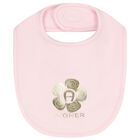 Baby Girls Pink & Gold Logo Babygrow Gift Set, 1, hi-res