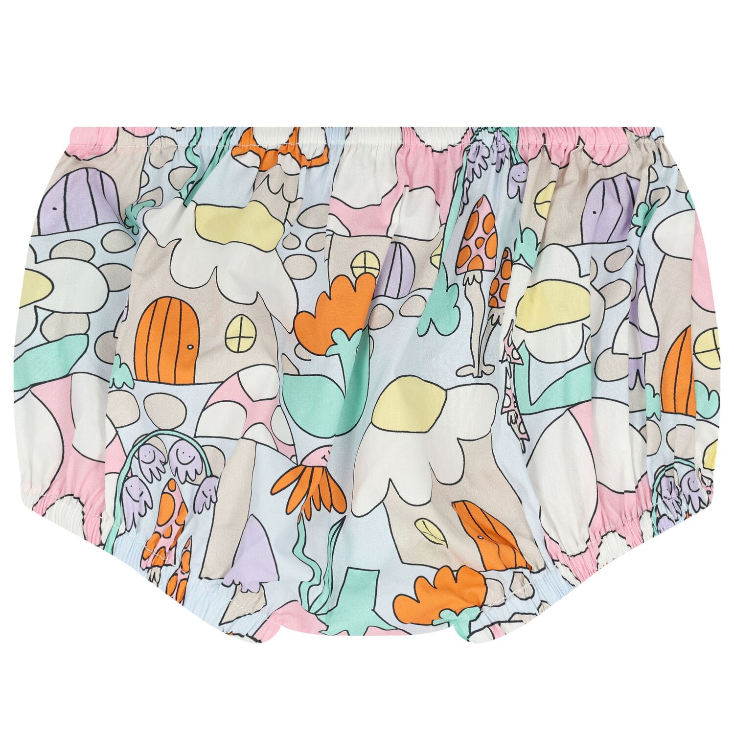 فستان بنات بالشعار متعدد الألوان, 1, hi-res image number null