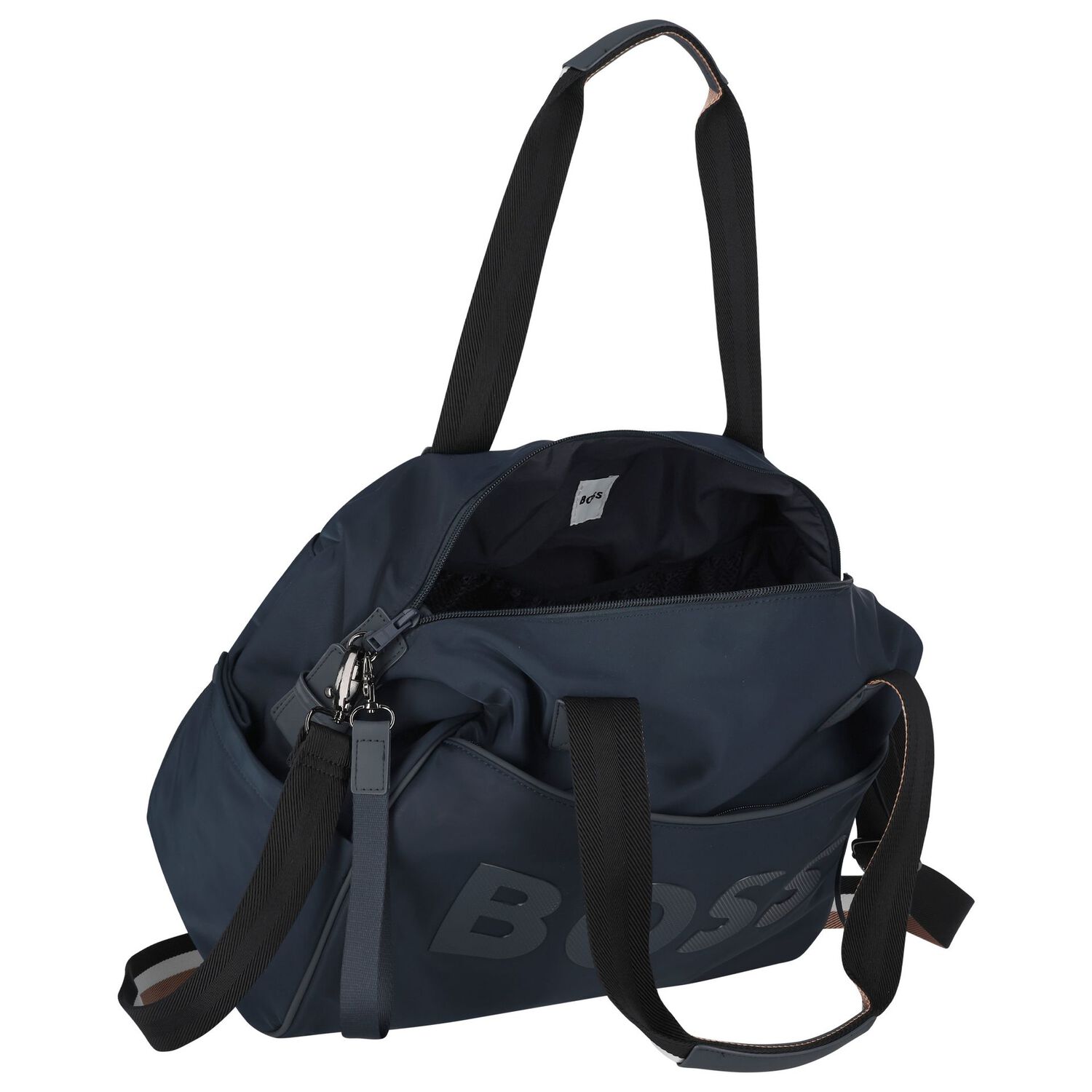Navy Blue Logo Baby Changing Bag, 2, hi-res