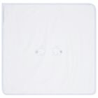 بطانية بيبي بنات بطبعة أرنب باللون العاجى و الأزرق, 1, hi-res