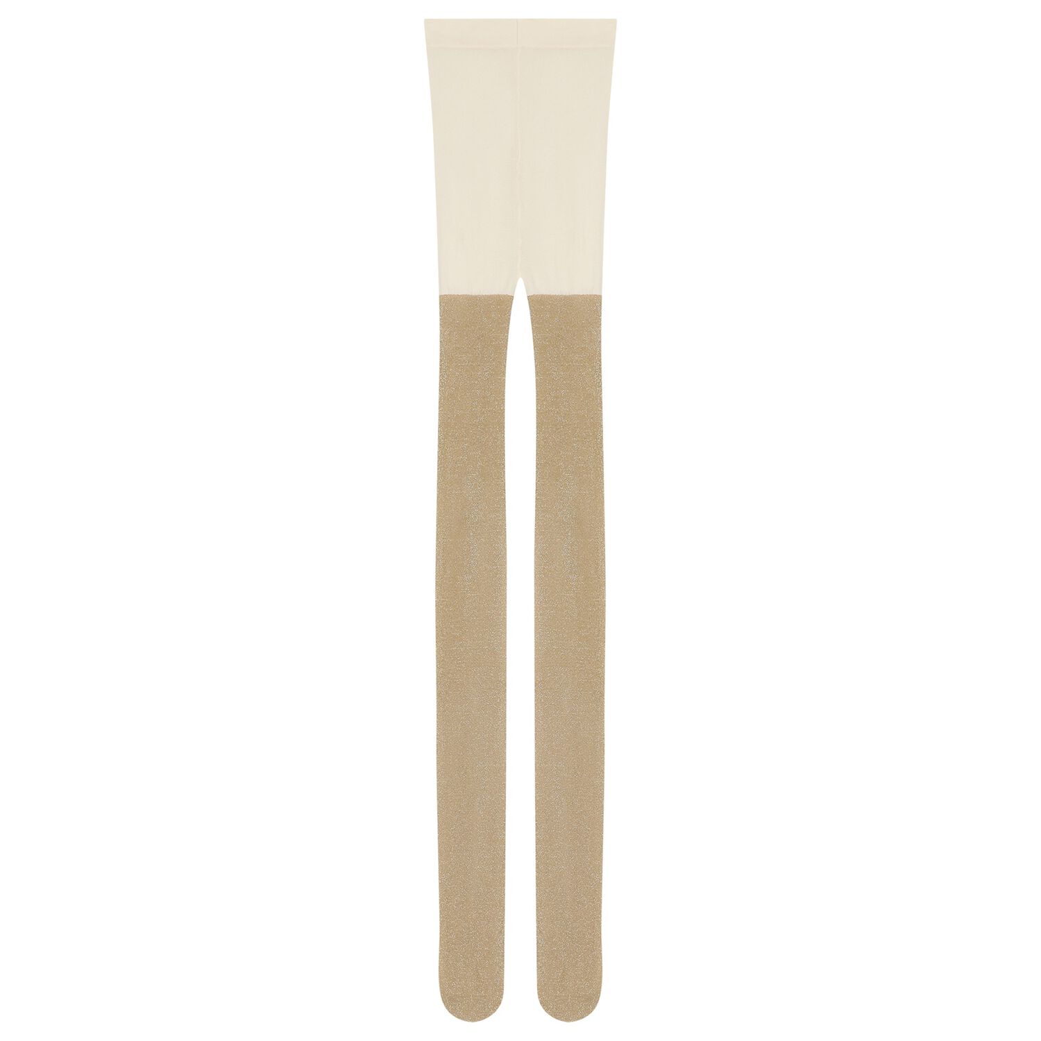 Girls Gold Shimmer Tights, 2, hi-res