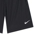 Boys Black Logo Shorts, 4, hi-res