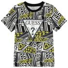 تي شيرت أولاد بالشعار متعدد الألوان  , 3, hi-res