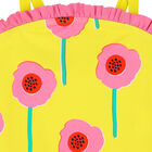 مايوه بطبعة زهور باللون الأصفر , 1, hi-res