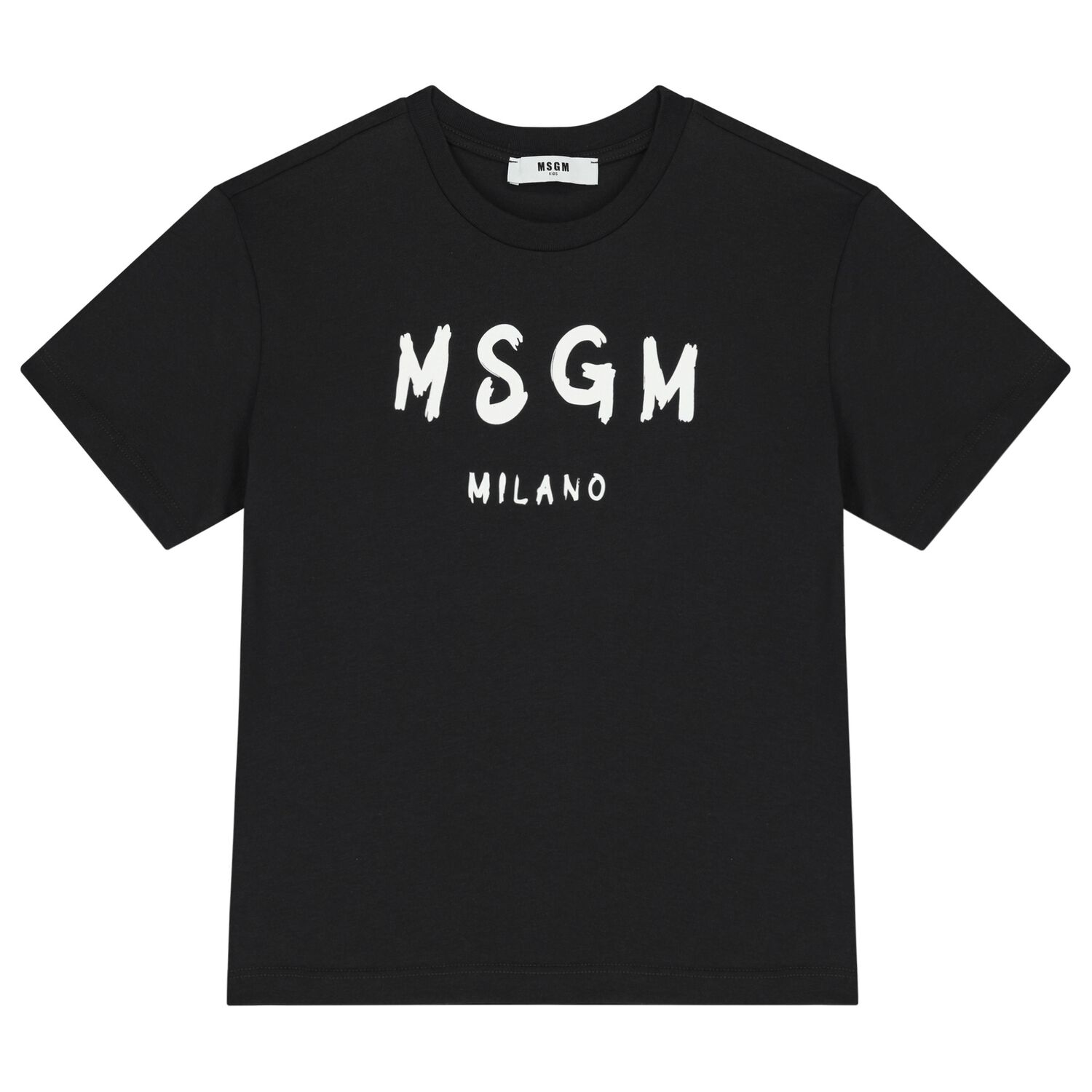 تيشيرت بالشعار باللون الأسود, 3, hi-res