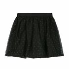 تنورة باللون الاسود للبنات, 1, hi-res