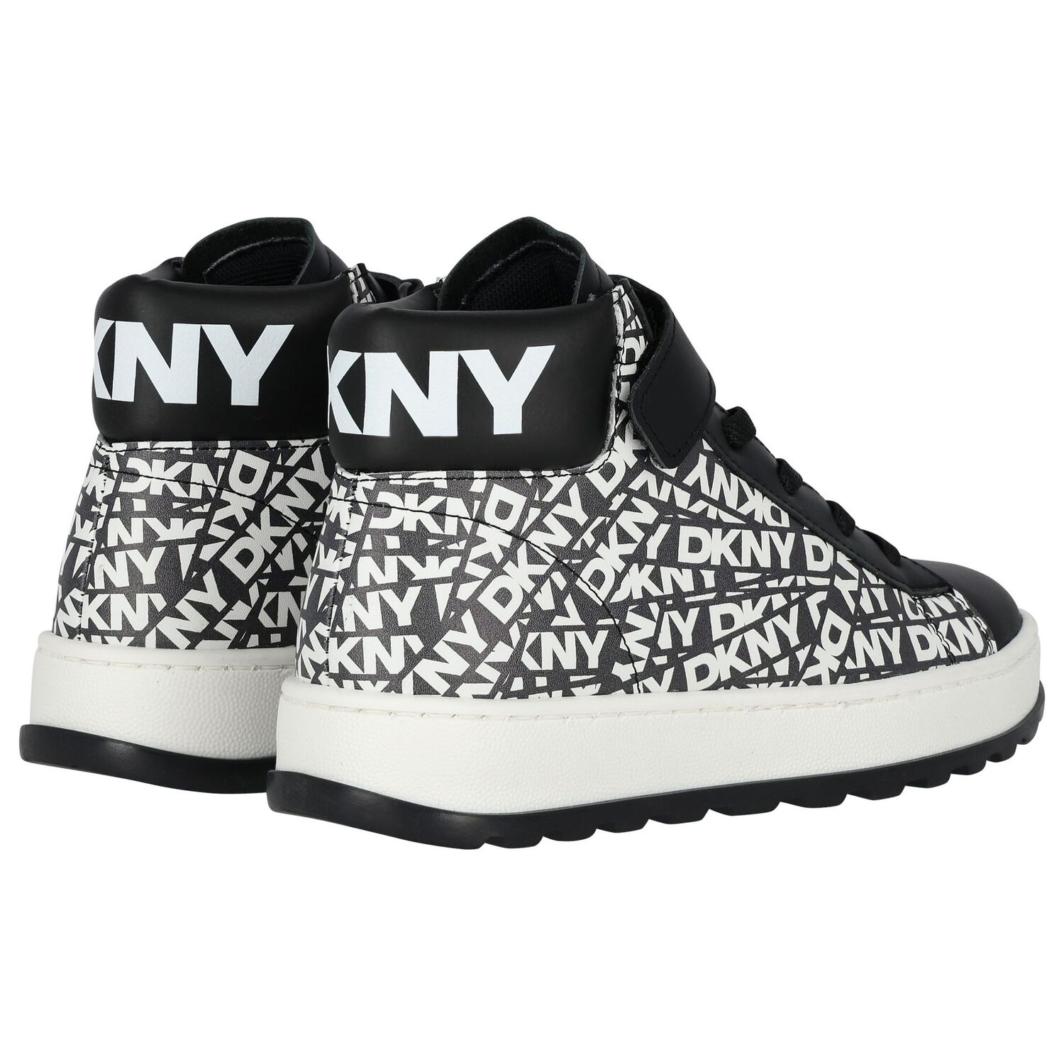Black & White Logo Trainers, 1, hi-res image number null