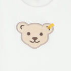 Baby Boys White Teddy T-Shirt, 1, hi-res