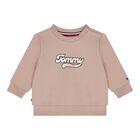 بدلة رياضية للأطفال بالشعار باللون البيج للأولاد, 2, hi-res