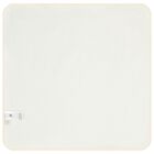 White Teddy Bear Logo Hooded Baby Towel, 1, hi-res