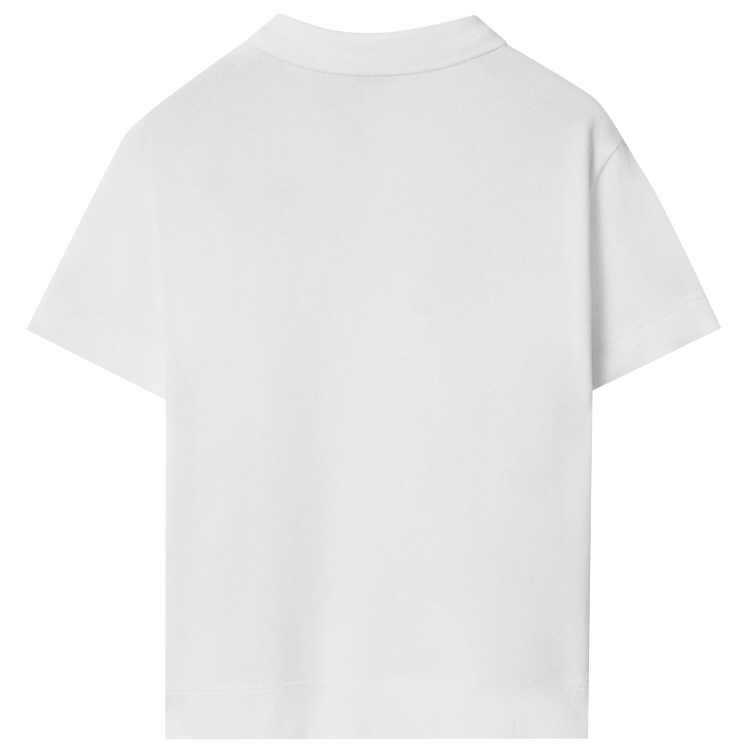 Boys White EKD Logo Polo Shirt, 1, hi-res