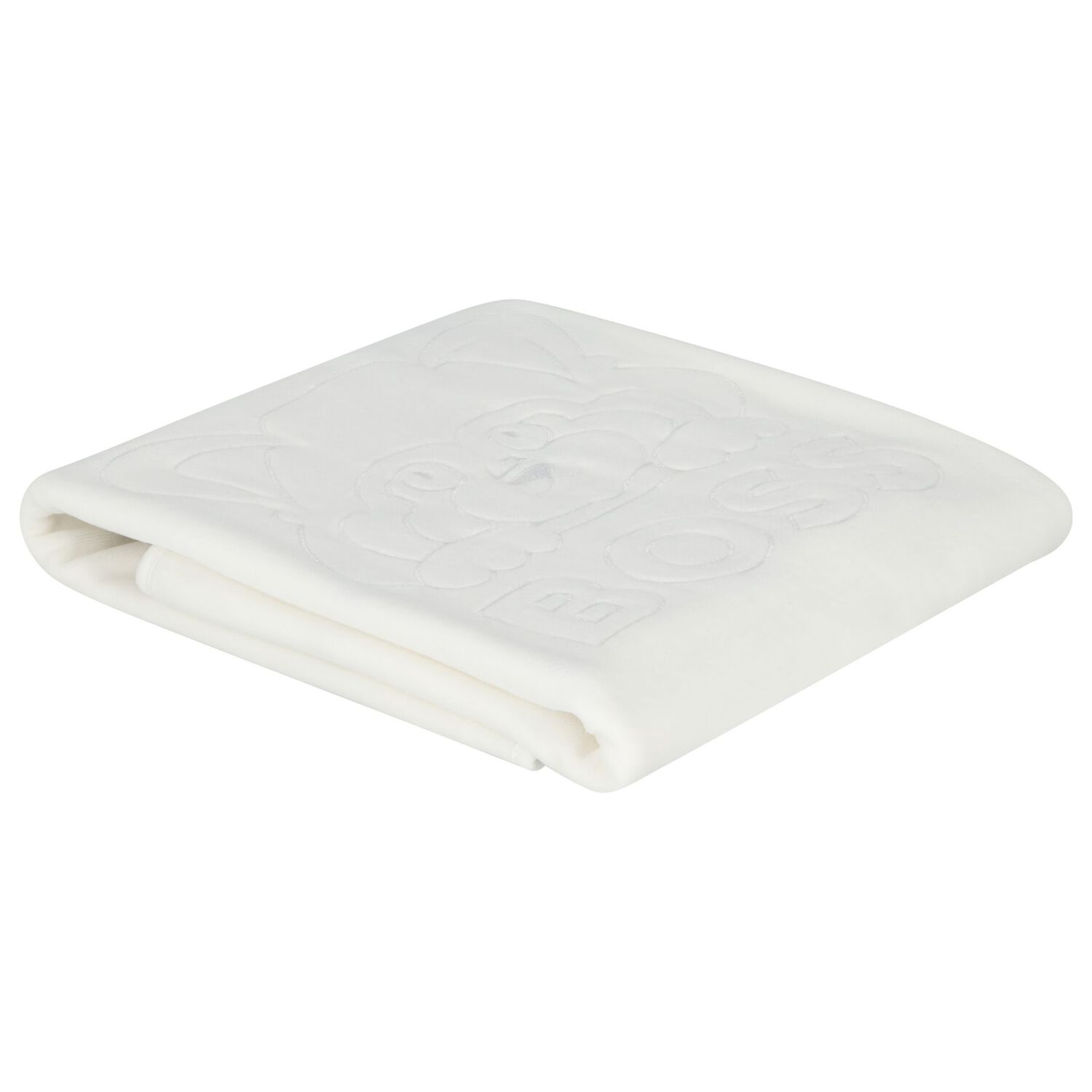 بطانية بالشعار باللون العاجي, 1, hi-res