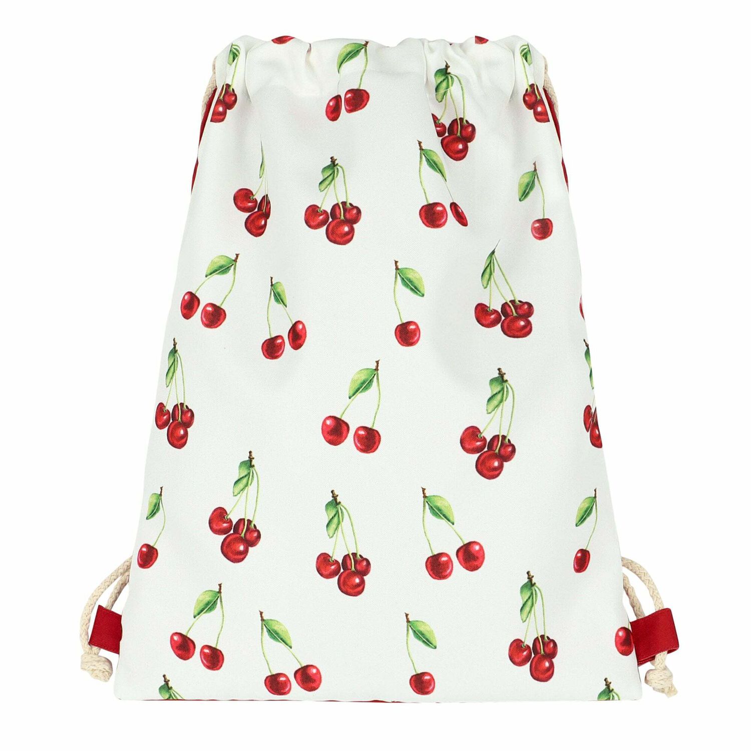 White & Red Cherry Bag, 1, hi-res image number null