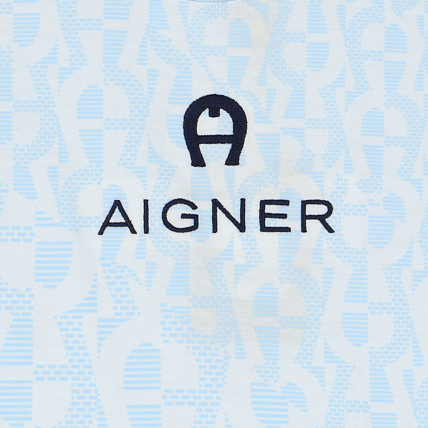 تيشيرت أولاد بالشعار باللون الأزرق, 1, hi-res image number null