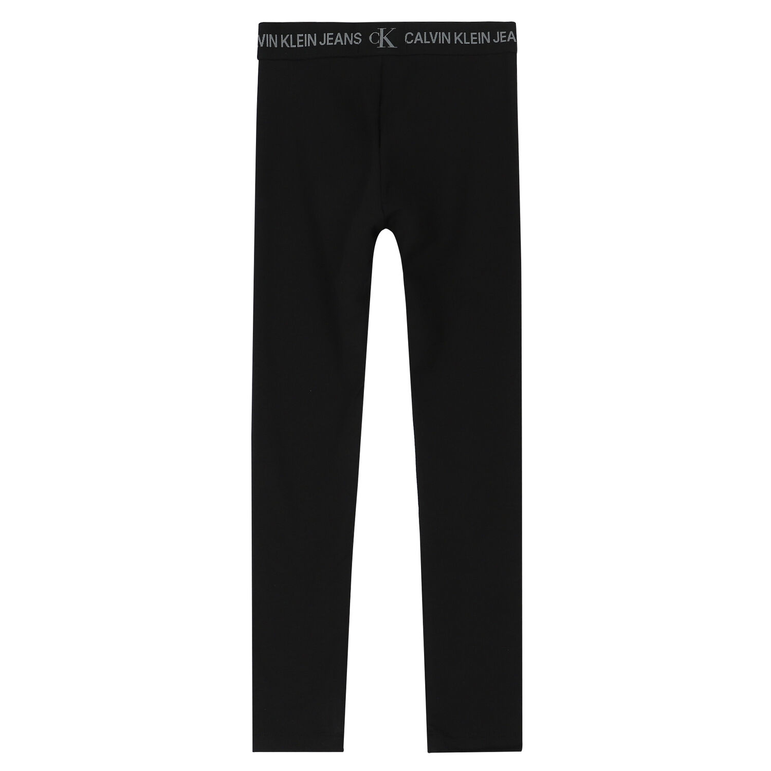 Girls Black Logo Leggings, 1, hi-res image number null