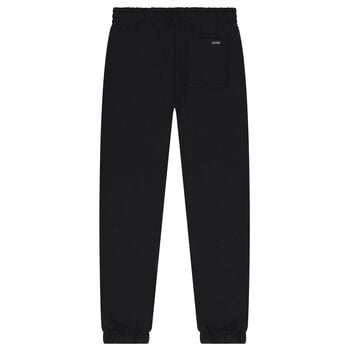 Boys Black Logo Joggers