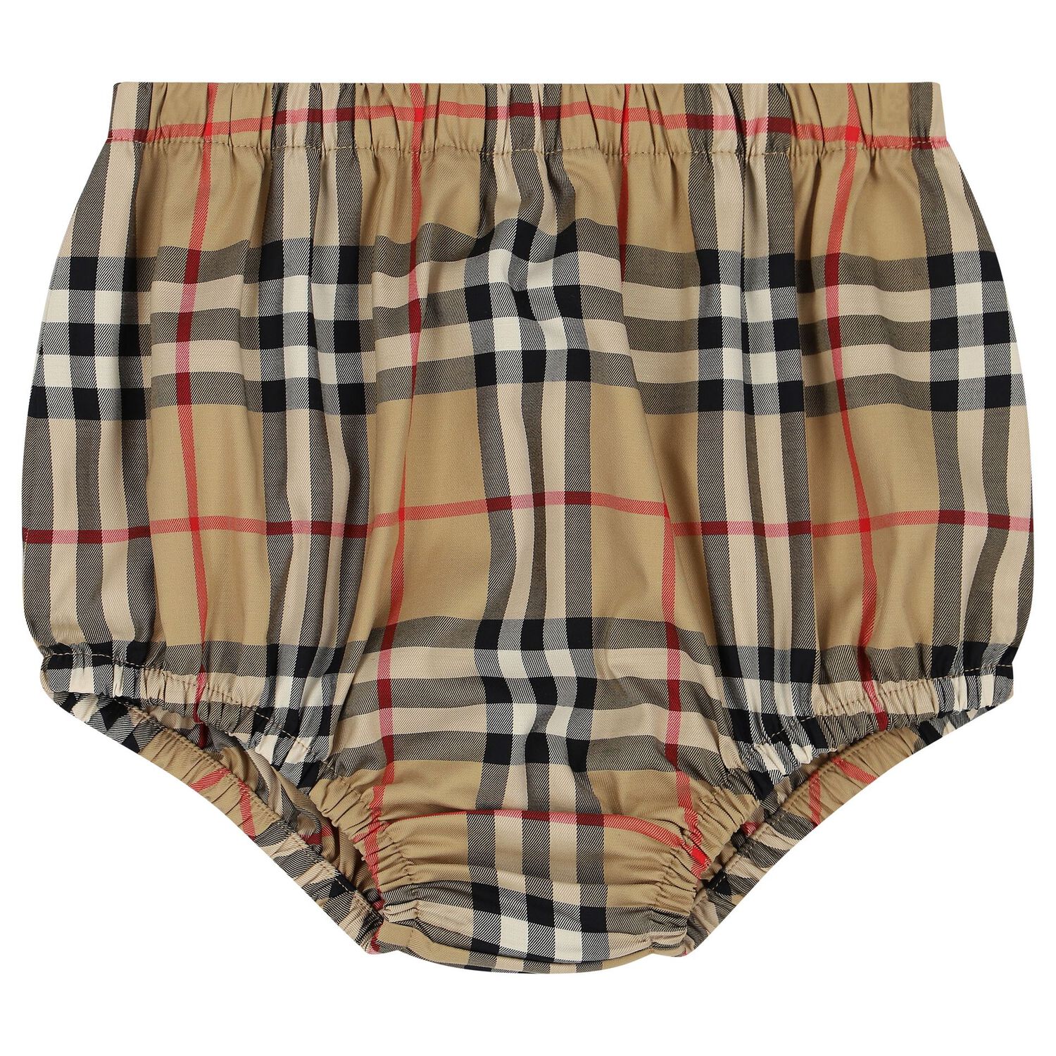 طقم فستان بنات كاروهات باللون البيج, 1, hi-res