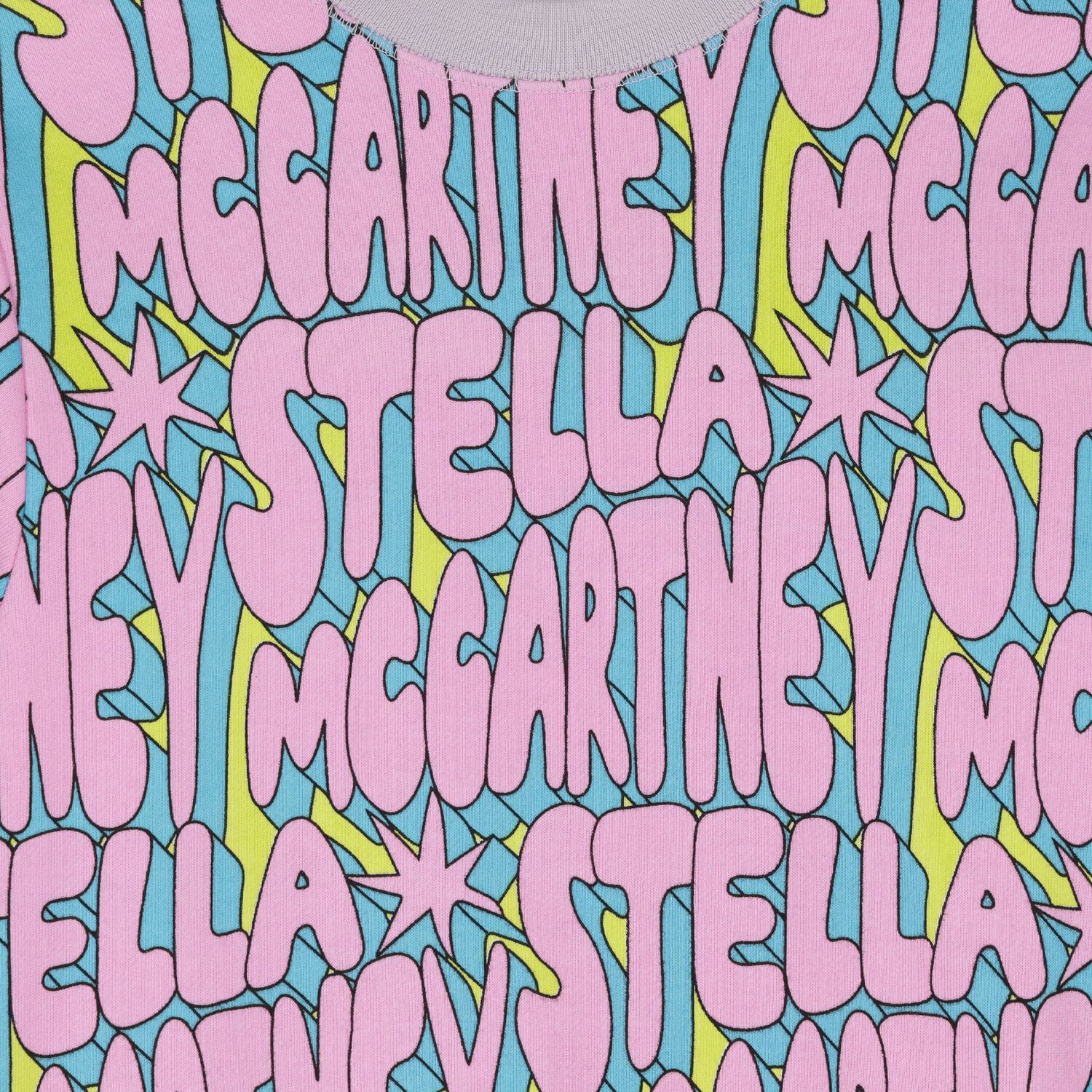 سويتشيرت بنات بالشعار باللون الزهري, 1, hi-res image number null