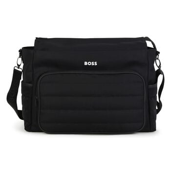 Mini Me Black Logo Changing Bag ( 39CM )