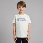 Boys Ivory Logo T-Shirt, 1, hi-res