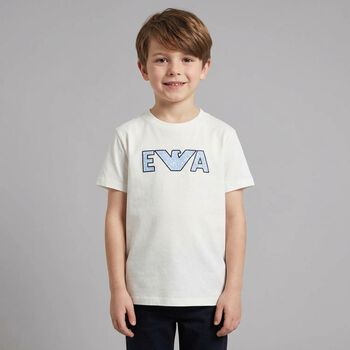 Boys Ivory Logo T-Shirt